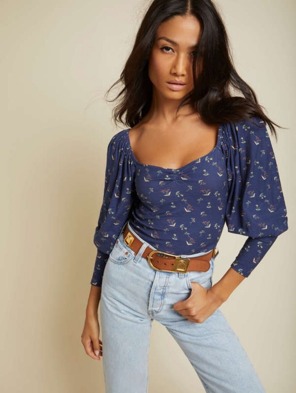 Nation LTD Devyn Long Sleeve Top